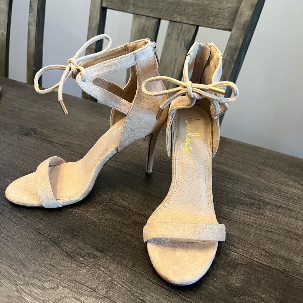 Lulu’s Nude High Heels